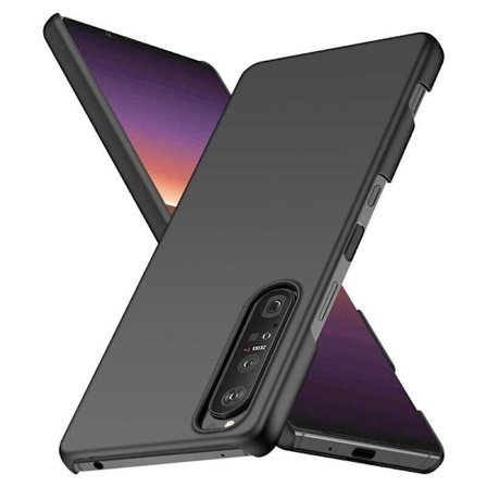 Xperia 1 V Ultra-ohut kumipinnoitettu Mattavärinen Basic V2