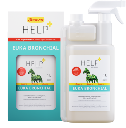 Josera Help Euka Bronchial 1L - Tilskuddsfôr til Hest