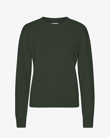 Women Classic Organic Crew - Hunter Green XL