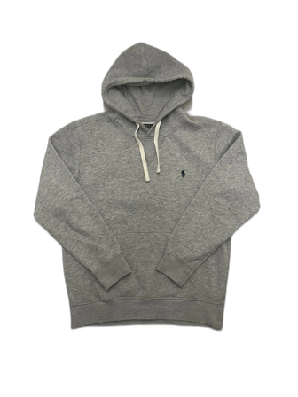 Ralph lauren hoodie grå