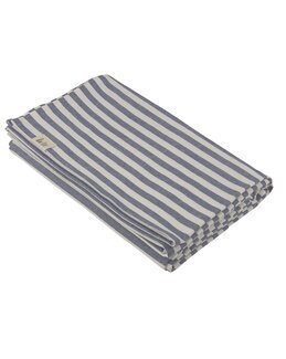 Bordsduk randig Svea 140x300 cm Blå - Fondaco