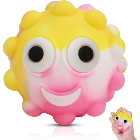 Silikon stressboll, silikon dekompressionsboll lindrar stress