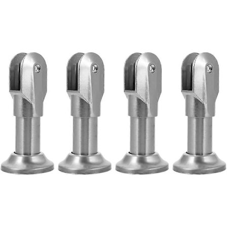 Toalettbås Ben Stöd Partition Ben Toalettbås Benstöd Toalett Partition Hårdvara Stödfötter för Toalett Toalettrum Bås [DB]