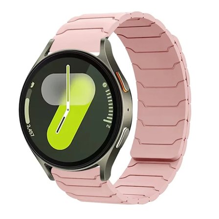 20mm 22mm 18mm Silikon Magnetisk Loop armband för Samsung Galaxy watch 7/6/5 active 2 amazfit armband HUAWEI watch GT 2e 3 band