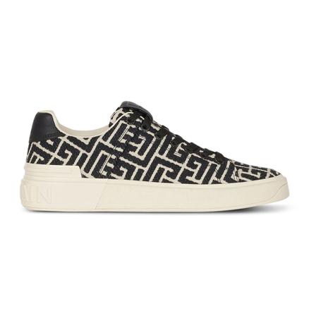Balmain, Sneakers Zwart, Dames, Maat:37 EU