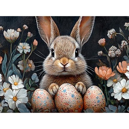 Pupu Timanttimaalaussarjat aikuisille - Pääsiäismuna Timanttitaidesarjat aikuisille, Täysi pyöreä jalokivitaide Maalaa timanteilla kodin 