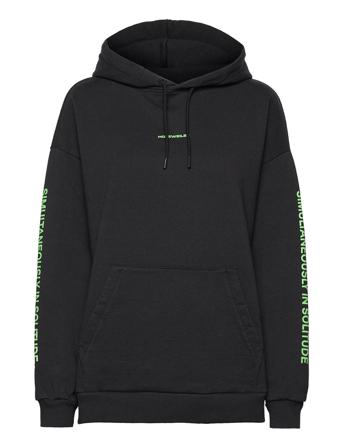 Placebo Print Hoodie Black HOLZWEILER