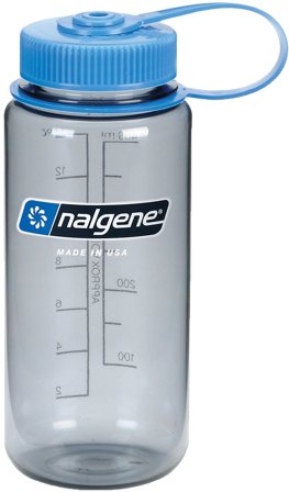 Nalgene Bottle 0,5 l Wide Mouth Sustain Gray