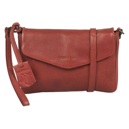 Burkely Crossbody Just Jackie Clutch Rød, Dame Skuldertasker, Størrelse: ONE Size