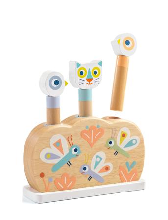Babypopi, Pop-Up Toy Toys Baby Toys Multi/mønstret Djeco