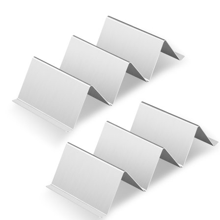 Austin and Barbeque AABQ - Steel Taco Holder 2-pcs - Tacohållare i rostfritt stål