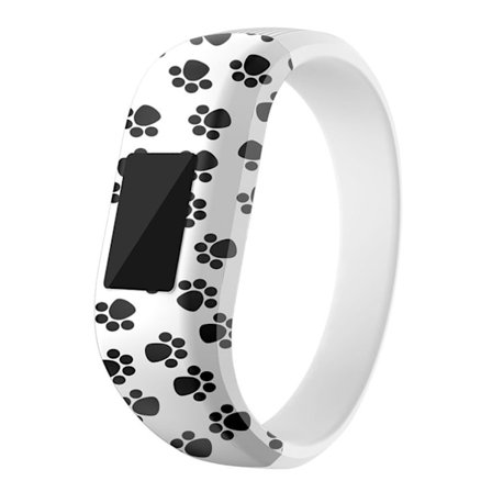 Garmin Vivofit JR urrem med mønsterprint - Str: S - Poteaftryk