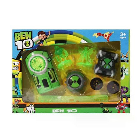 Omnitrix BEN10 Action Figures Ben Tennyson Projeksjonsklokke Deformasjon Lyd Lys Dukke Smartklokke Barnebursdagsgaver