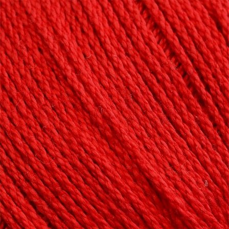 Merc. Cablé 12/6 Virkgarn Röd