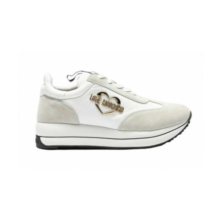 Moschino - Sneakers - Vit - Dam - Storlek: 36 Eu, Dam, Storlek: 36 EU