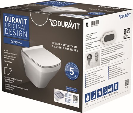 Duravit Durastyle WC-skål med sits, Badrum