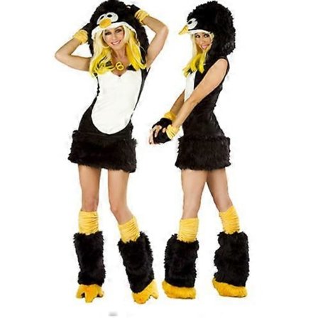 Sexy Julekvinnekostyme Cosplay Stor Hale Ulv Cosplay Fest Maid Fristelse Julenisse Todelt Kostyme