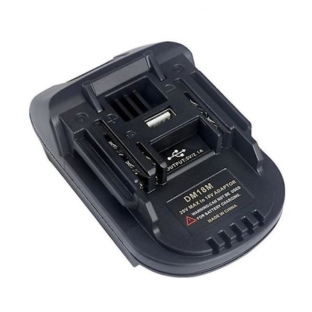 Dm18m Batterikonverteradapter för Milwauke M18 till Dewa 20v Batteri Konvertering till 18v Bl1830 Bl1