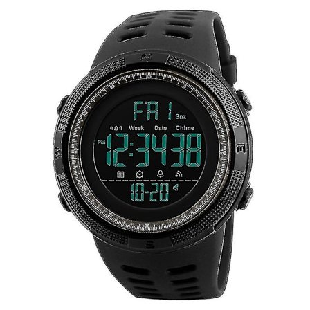 Skmei 1251 50m Vanntett Sportsklokke Digital Klokke