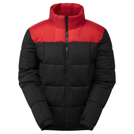 2786 Herr Fourteener Box Quilted Padded Jacket S Svart/Röd