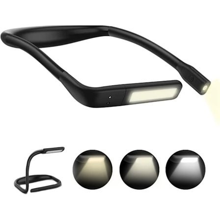 Ladattava niskalukuvalo, kokoontaitettava LED-pöytävalaisin 1800 mAh, S