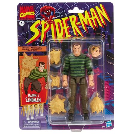 Spiderman Sandman Action Figur 15 cm samlarleksak