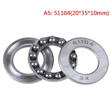 Trykkkulelager 3-delt 51100-serien 51100 til 51106