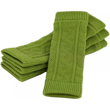 4 stk. Hunde-Benvarmere, Hunde-Albuebeskyttere Strikket Hunde-Albueærme Til Små, Mellemstore og Store Hunde