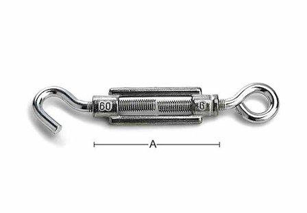 HABO STREKKFISK 1020 ELFORSINKET M10X80MM