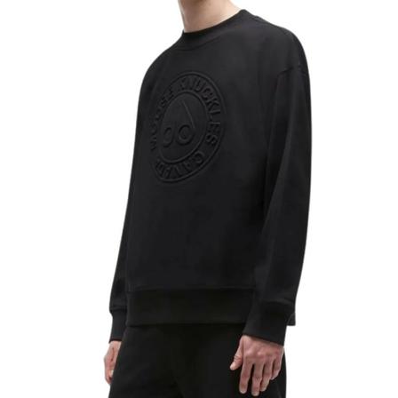 Moose Knuckles, Sweatshirts Zwart, Heren, Maat:M