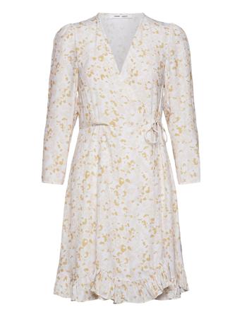 Janine Dress Aop 10867 Samsøe Samsøe Beige