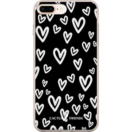 Yhteensopiva Puhelinkuori Apple Apple iPhone 7 Plus Cactus and Friends - Handdrawn Love Chaos