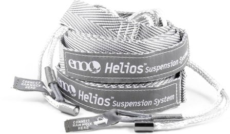 Eno Hammock Eno Helios Ultralight Suspension System kiinnitysjärjestelmä riippumatolle, harmaa, 2,46 m