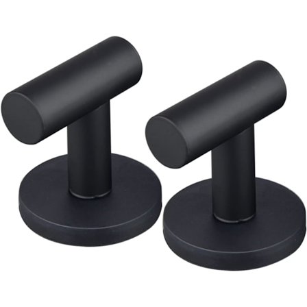 2-pack Kraftig Magnetisk Krok, Magnetisk Belagd Krok, Dörrkrok med Sällsynt Jordartsmetall N52 Neodymmagnet för Upphängning i Klassrum Kryssning Kök 