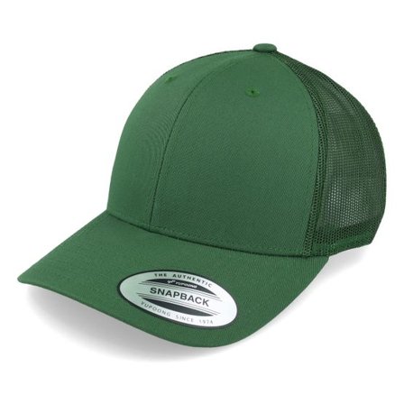 Yupoong - Grön trucker Keps - Evergreen Trucker @ Hatstore