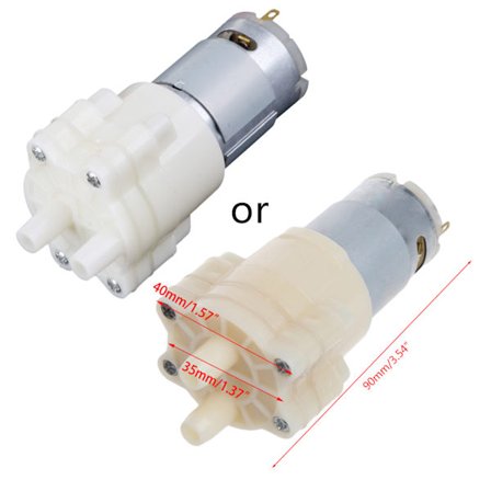 Selvansugende Membran Mini Pumpe Spray Motor 12V Mikro Pumpe Til Vanddispenser