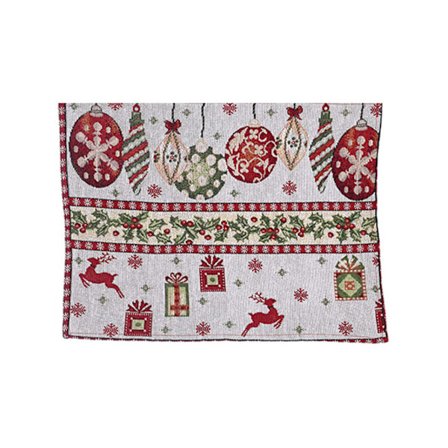 Jule dækkeservietter - Elg, 2X Genanvendelige