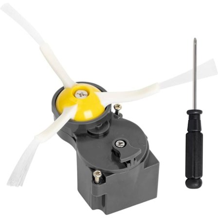 Opgraderet sidebørstemotor til iRobot Roomba 500/600/700/800-serien 870 880 760 770 780 500 600 700 595 Grå