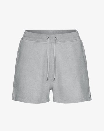 Women Organic Sweatshorts - Heather Grey - Female - XS
