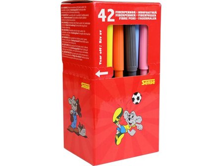 SENSE Fiberpenna fine 42/fp - Lyreco - Skola och förskola - Pennor och tillbehör - Fiberpennor - Standard