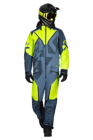 Anzug FXR Cold Cross CX F.A.S.T Isoliert 26 Lt Steel/HiVis L