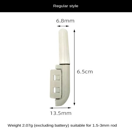 1st fiskespö belysning stick fiske lysande stick NO