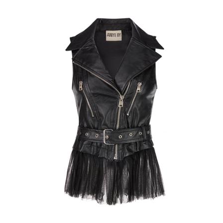 Aniye By Leather Jakke Sort, Dame