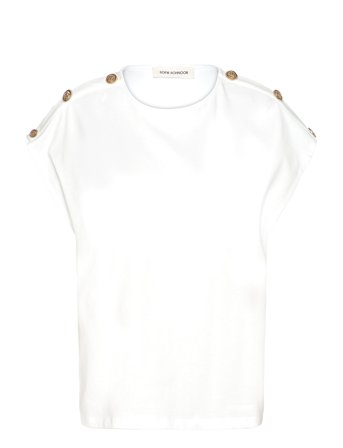 Baysw T-Shirt White Sofie Schnoor
