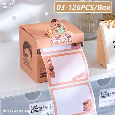 Memo Pad Studieklistrelapp 03 03