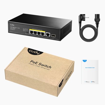 Cudy 5-port Gigabit PoE Switch