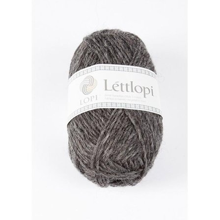 Istex Lettlopi Dark-Grey-Heather 50g 10058
