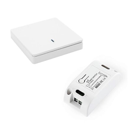 Langaton Älykäs Valokatkaisin RF 433MHz Valonohjaus Älykäs Katkaisin AC 90-250V 10A Moduuli (1