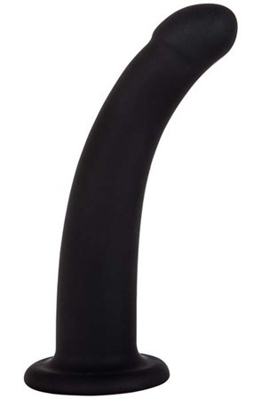 Black Silicone Semi Realistic Dildo Small Dildo - Blushme.se