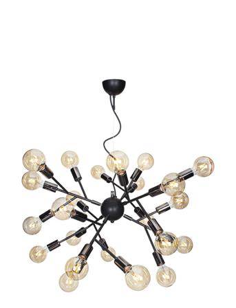 Heroes Taklampa Home Lighting Lamps Ceiling Lamps Pendant Lamps Musta By Rydéns